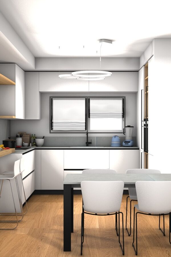 Work in progress cucina e living